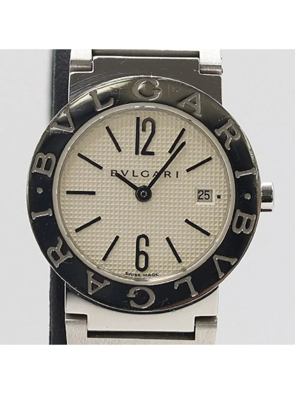 Bvlgari Bulgari Date Silver Dial Watch